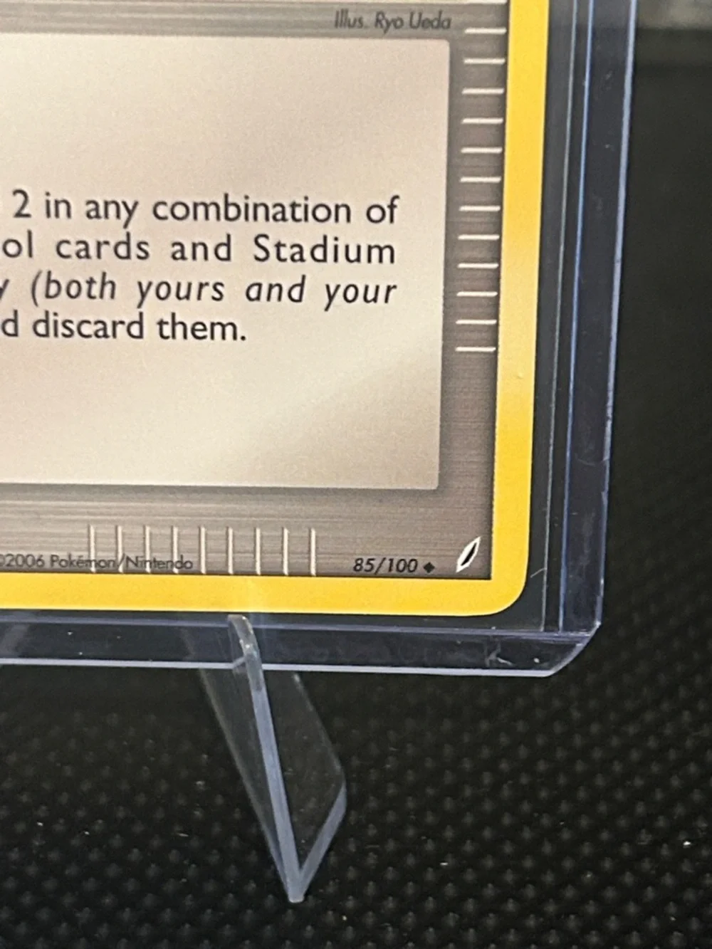 Pokemon Windstorm Trainer 85/100 from‎ Vintage EX Crystal Guardians Set (2006)